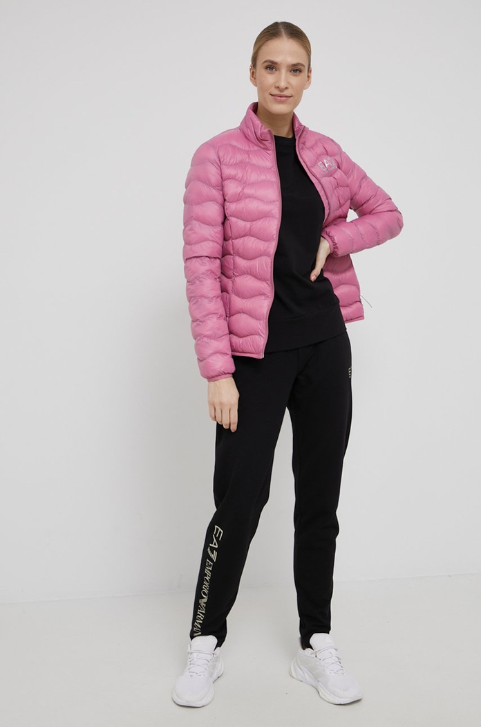 EA7 Emporio Armani – Bunda 8NTB21.TN12Z ružová AA00