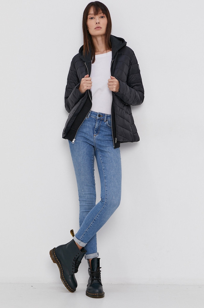 Μπουφάν Roxy ERJJK03387 μαύρο AW21