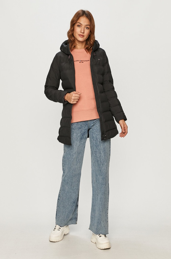 Tommy Hilfiger Geaca WW0WW28633 negru AW20