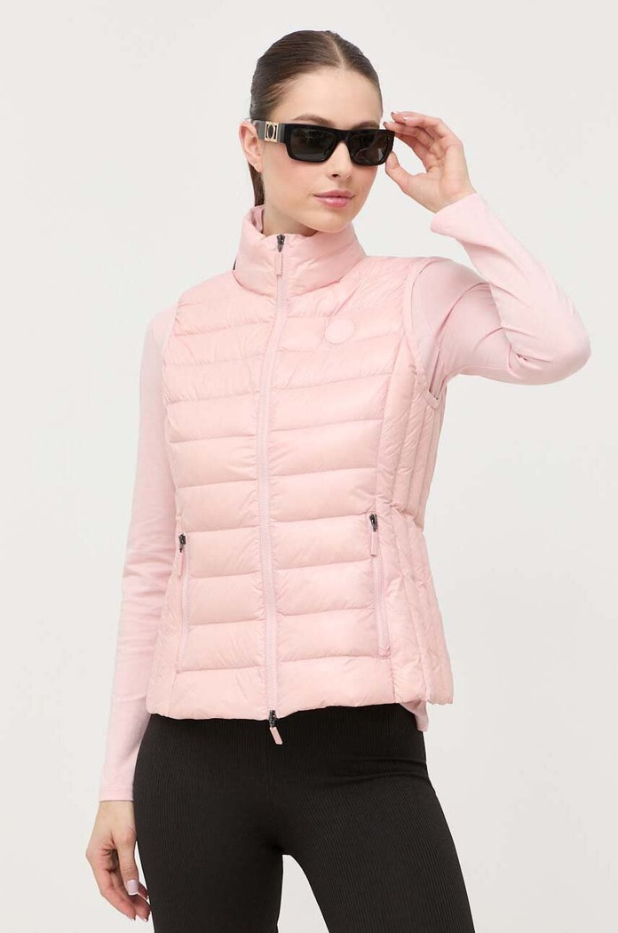 Armani Exchange bezrękawnik puchowy różowy 8NYQ01.YNM4Z