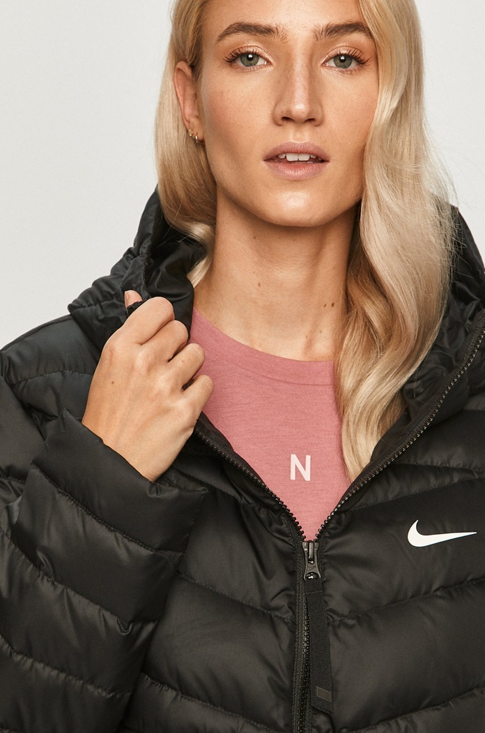 Nike Sportswear - Geaca de puf negru CU5094