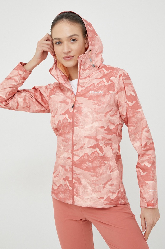 Columbia kurtka outdoorowa Inner Limits II Jacket 1895802 pomarańczowy AW23