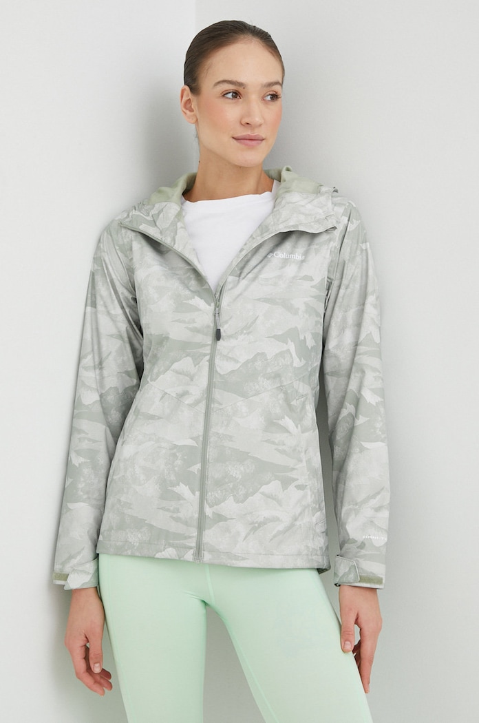 Outdoor jakna Columbia Inner Limits II Jacket bez tople podstave zelena 1895802
