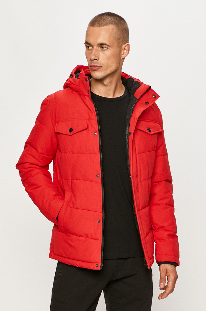 Jack & Jones kurtka pozostałe czerwony 12173872