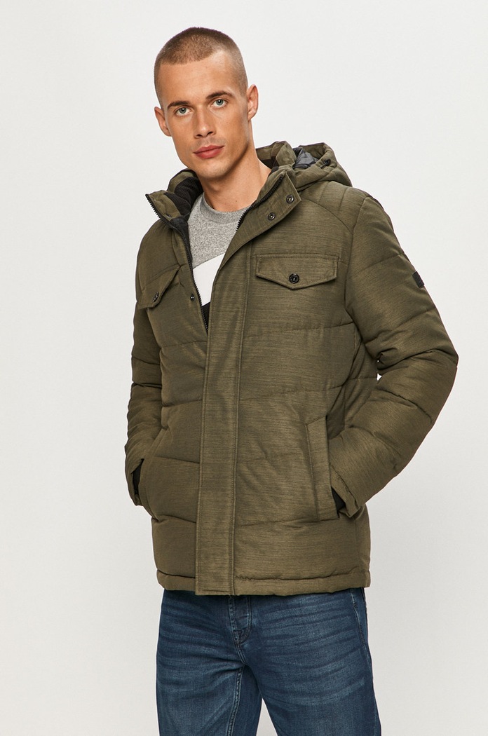 Jack & Jones Bunda zateplené zelená 12173872