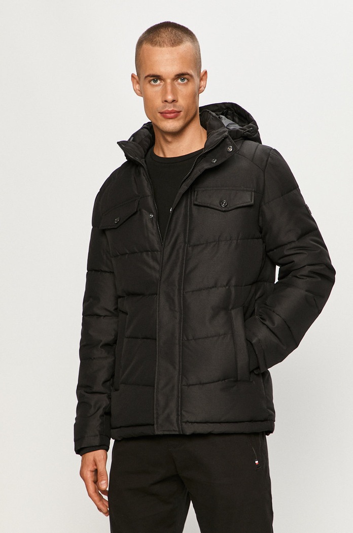 Jack & Jones Bunda s podšívkou černá 12173872