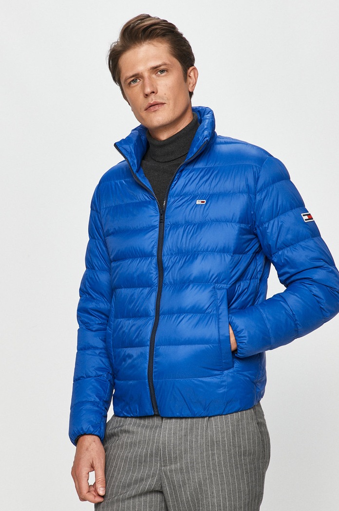 Tommy Jeans - Bunda prechodné modrá DM0DM08678