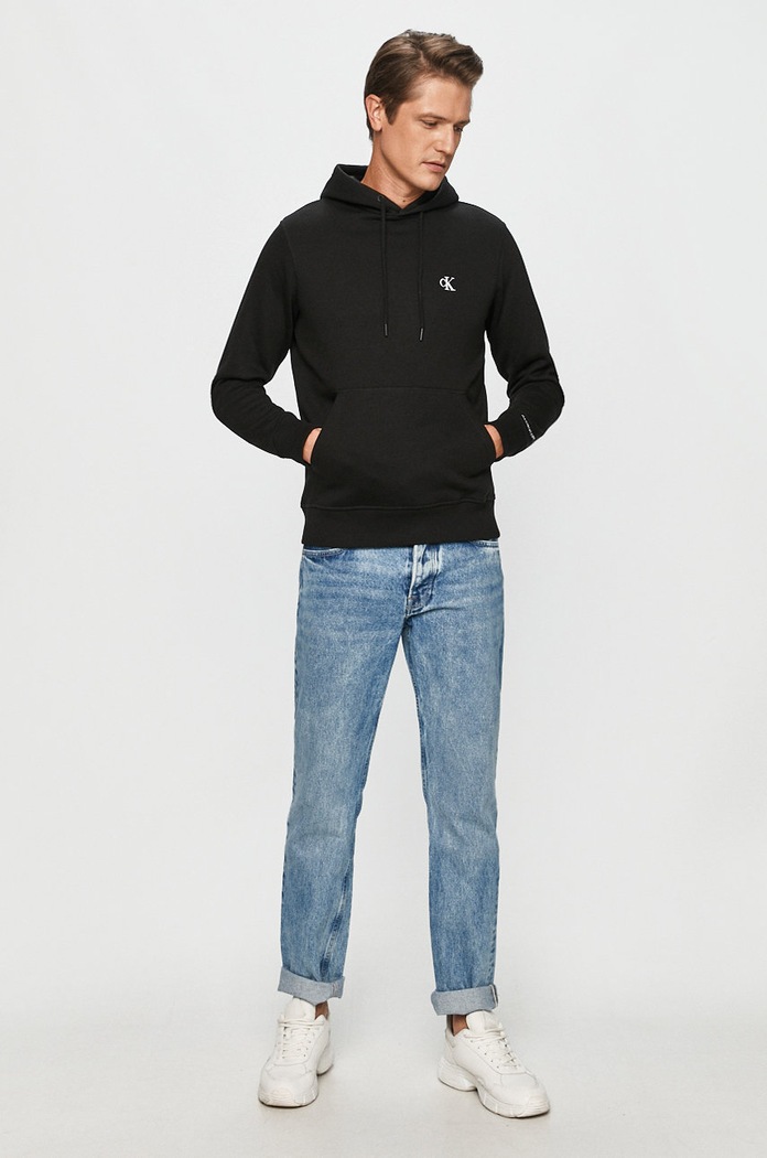 Calvin Klein Jeans - Mikina J30J315713 čierna AA00