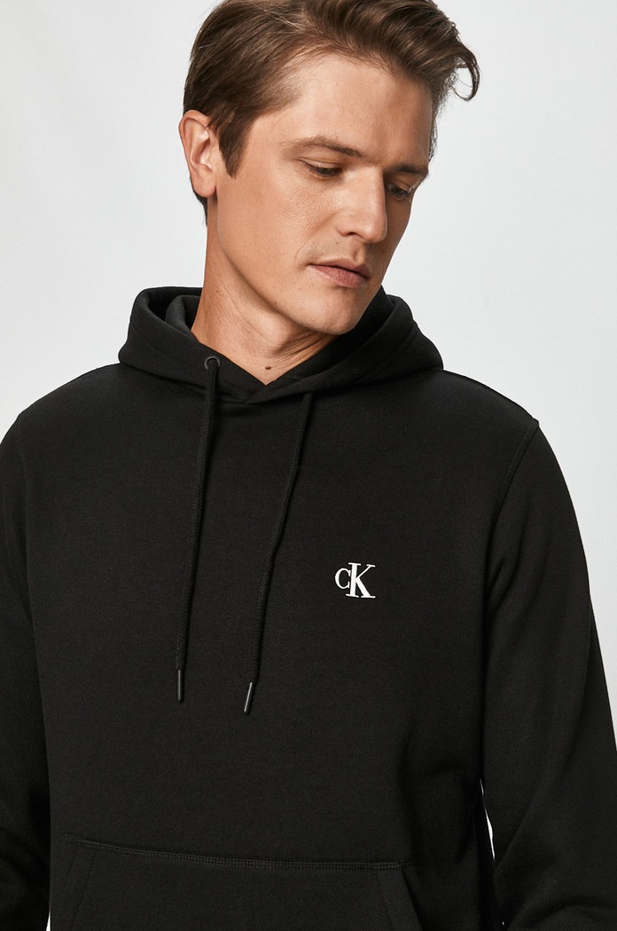 Calvin Klein Jeans - Mikina čierna J30J315713