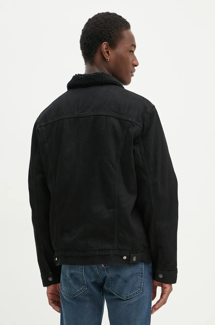 Дрехи Levi's - Дънково яке 16365.0100 черен