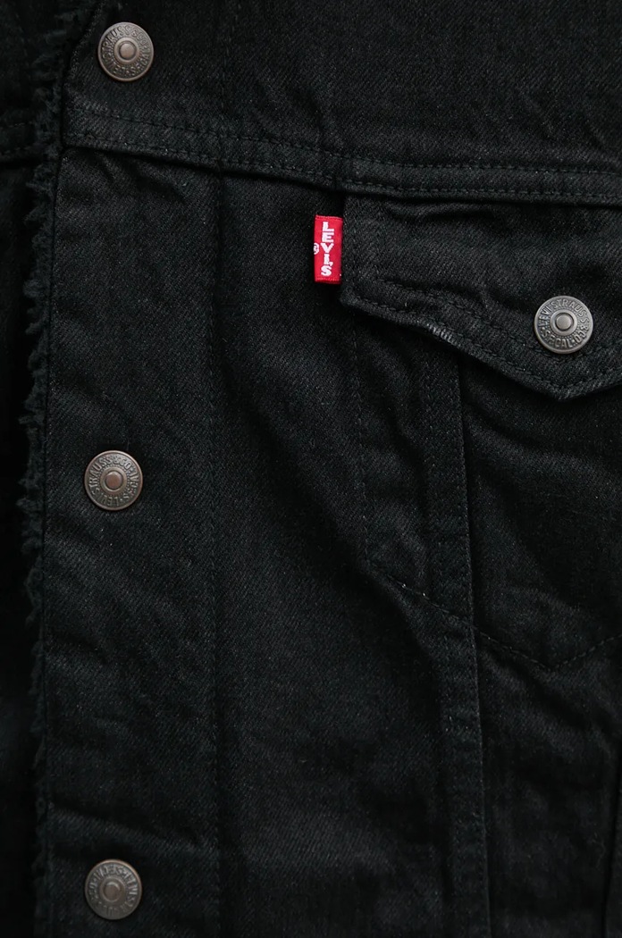 Levi's - Дънково яке 16365.0100 черен