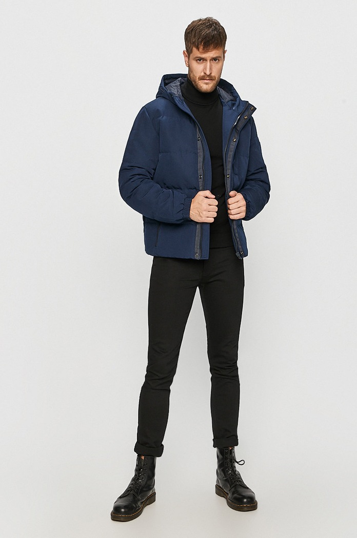 Wrangler - Kurtka W4C8WW114 granatowy AW20