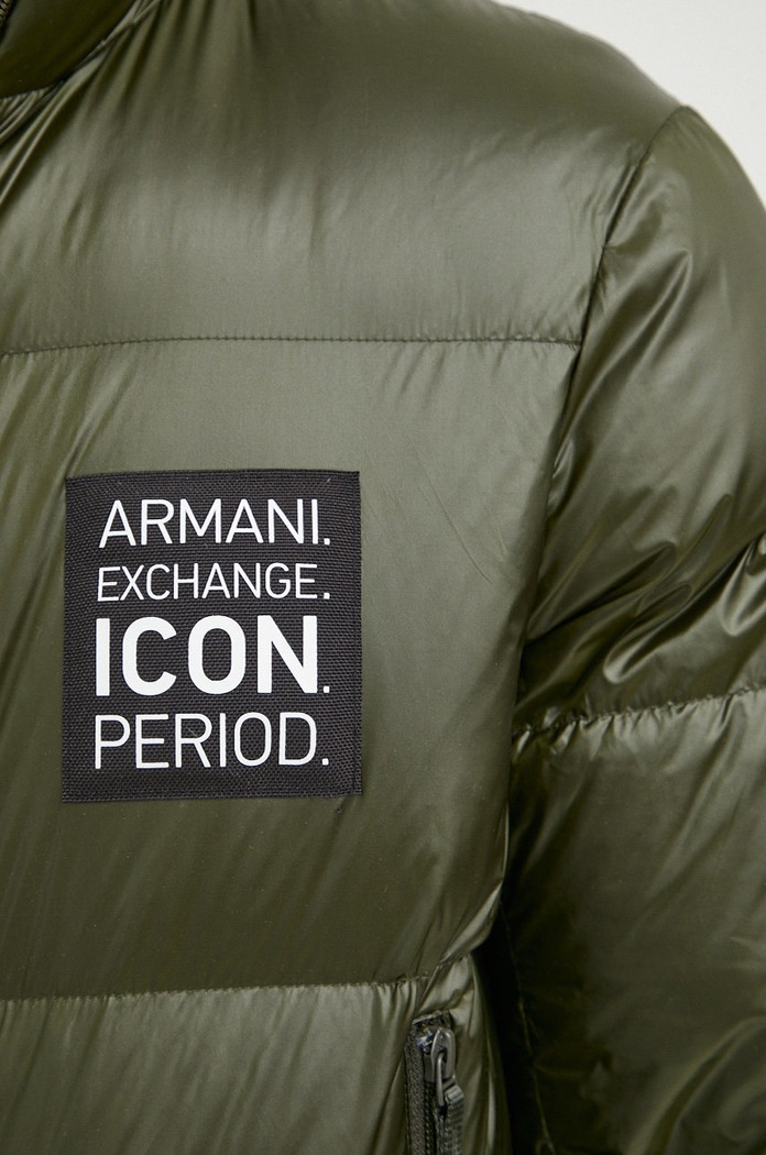 Armani Exchange Kurtka puchowa 8NZBP2.ZNYNZ.NOS 8NZBP2.ZNYNZ.NOS zielony