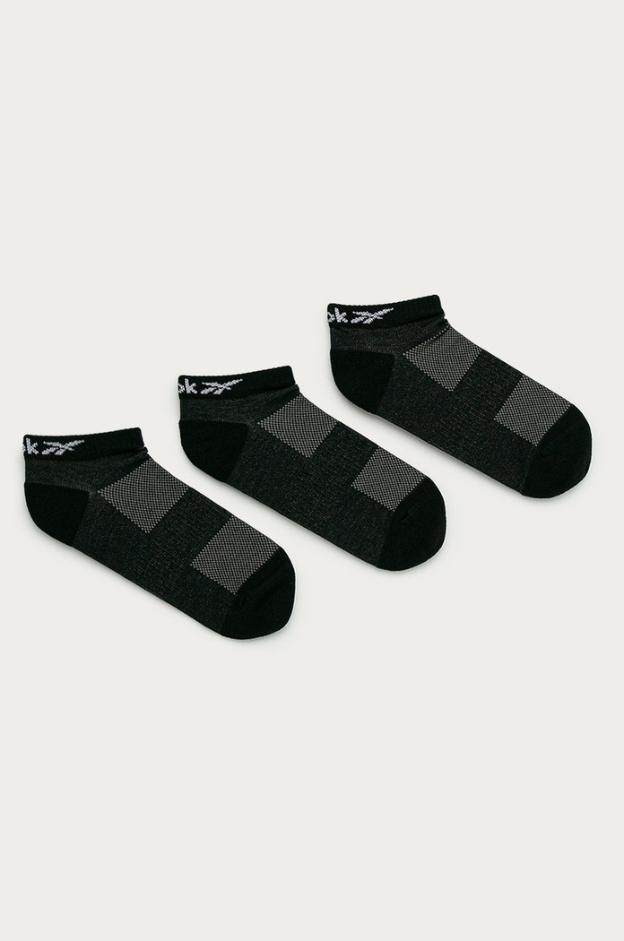 Reebok - Kotníkové ponožky (3-pack) GH0408.D krátké ponožky černá GH0408.D