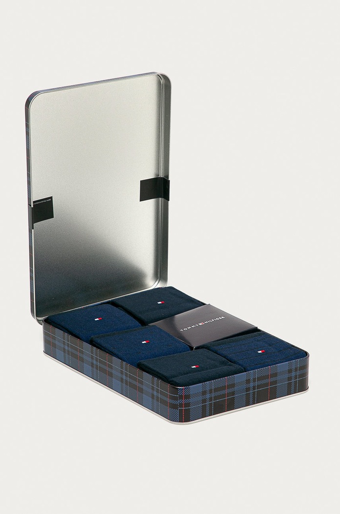 Tommy Hilfiger Skarpetki (5-pack) 100000846 granatowy AA00