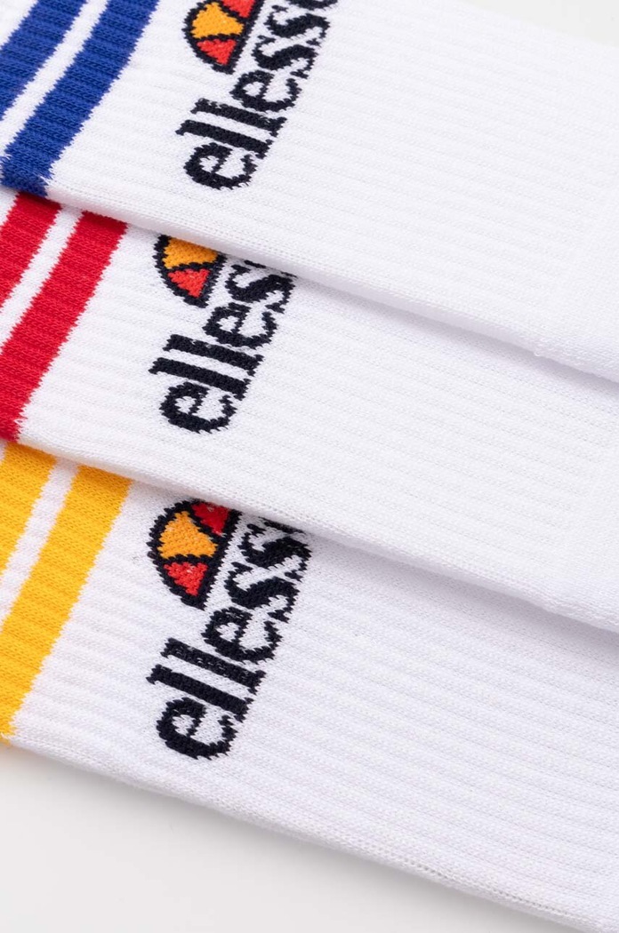 Čarape Ellesse 3-pack SAAC1208 bijela SS24