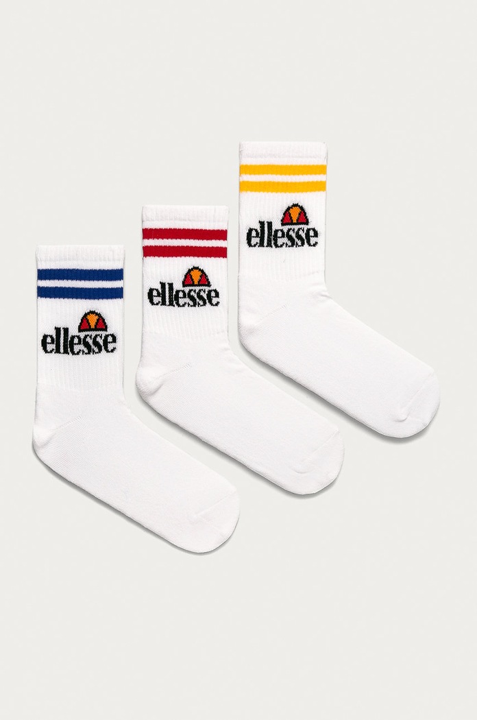 Ponožky Ellesse (3-pack) dlouhé ponožky bílá SAAC1208