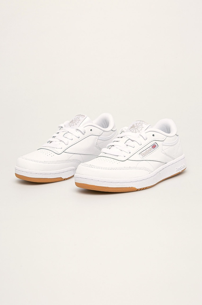 Reebok Classic - Detské topánky Club C CN5646 CN5646 biela AW20