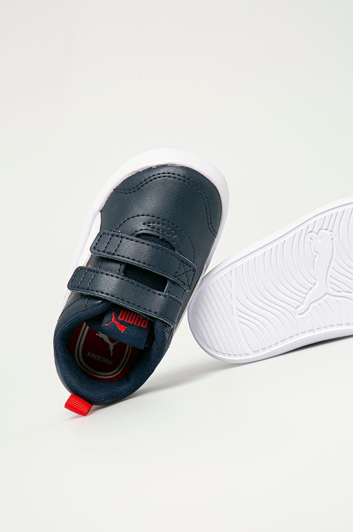 Puma - Detské topánky Courtflex v2 V Inf 371544 tmavomodrá 371544
