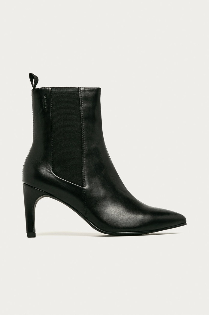 Vagabond Shoemakers - Cizme de piele Whitney 5-8 cm negru 4818.001.20