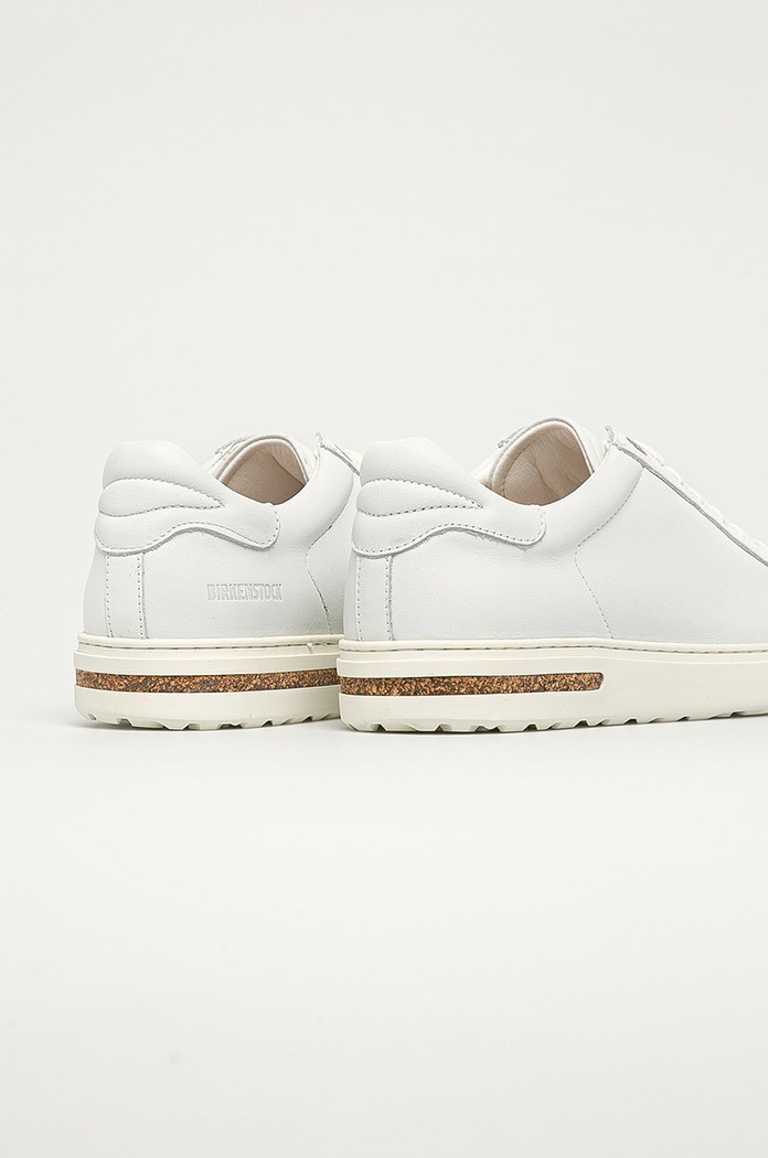 Shoes Birkenstock leather sneakers Bend Low 1017724 white