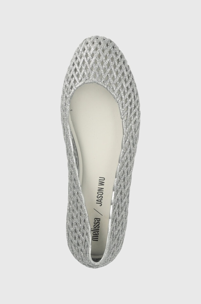 Melissa - Baleríny Tao + Jason Wu strieborná M32828