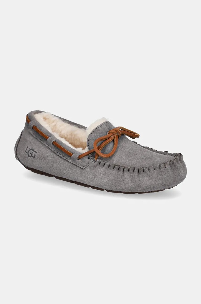UGG - Παντόφλες σουέτ Dakota γκρί 1107949.PEW