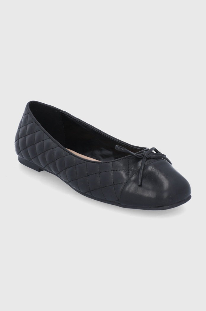 Kožené baleríny Aldo Braylynn 13102762.BRAYLYNN černá AW21