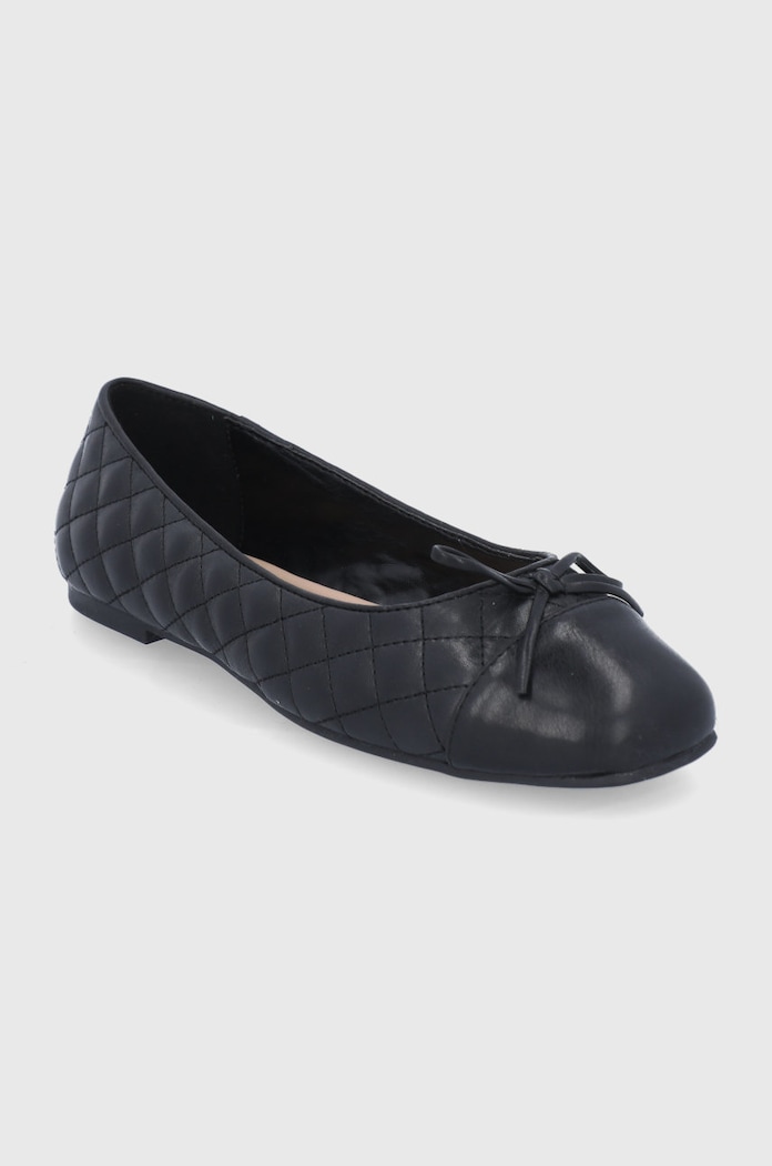Kožené baleríny Aldo Braylynn 13102762.BRAYLYNN černá AW21