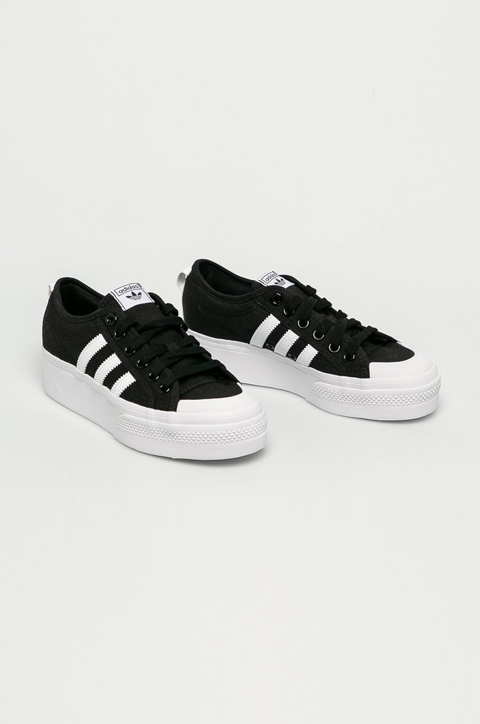 Tenisky adidas Originals Nizza Platform FV5321 černá AW22