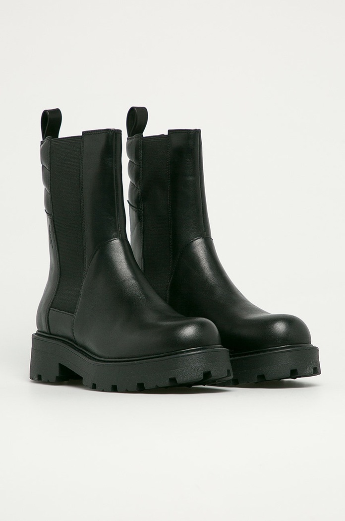 Vagabond Shoemakers - Kožené topánky Chelsea Cosmo 2.0 4849.401.20 čierna AW20