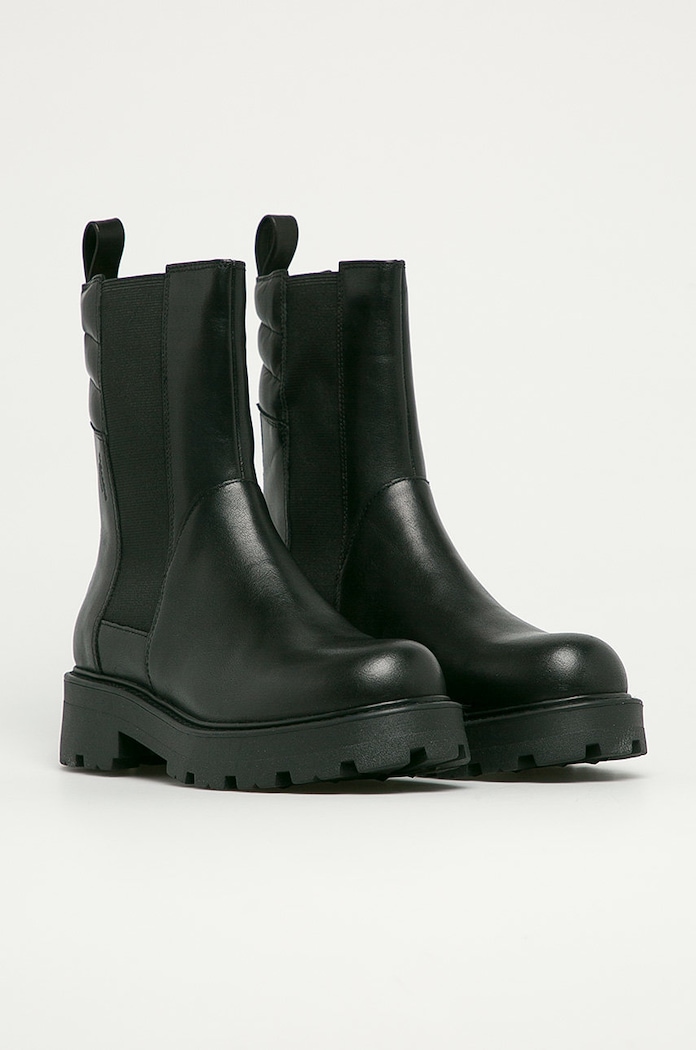 Vagabond Shoemakers - Kožené topánky Chelsea Cosmo 2.0 4849.401.20 čierna AW20