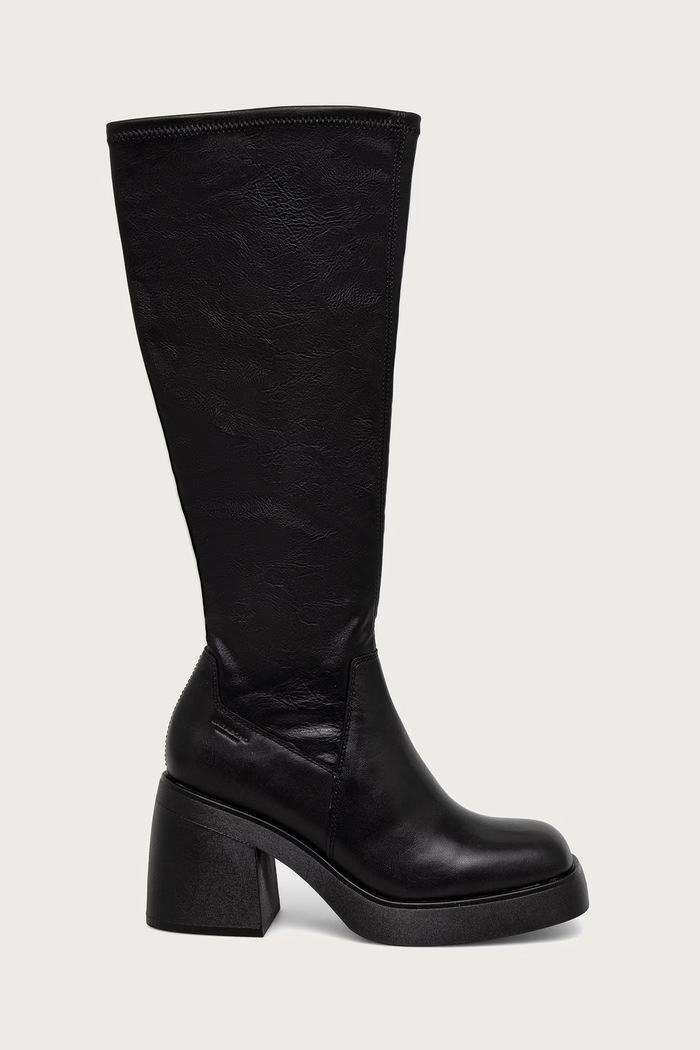 Vagabond Shoemakers Cizme cu toc pentru femei 5044.002.20 negru AW22