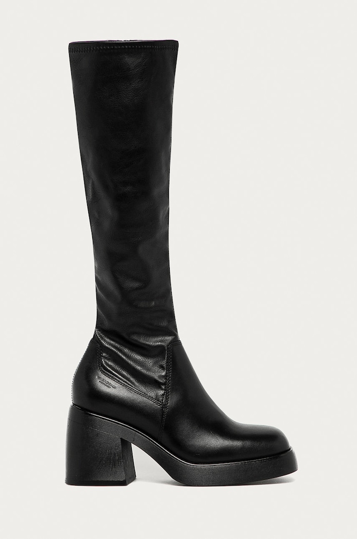 Vagabond Shoemakers - Kozaki Brooke imitacja skóry licowej czarny 5044.002.20