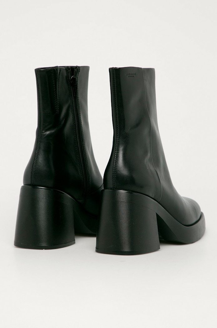 Vagabond Shoemakers - Kožené členkové topánky Brooke čierna 5044.201.20
