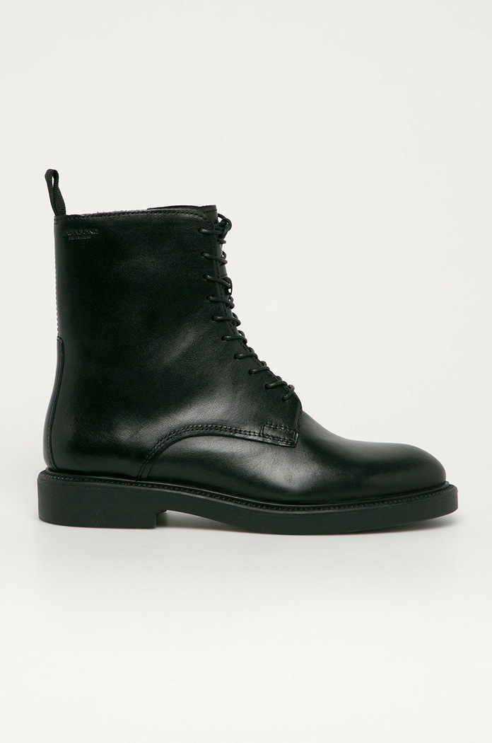 Vagabond Shoemakers - Kožené kotníkové boty Alex W nezateplené černá 5048.101.20