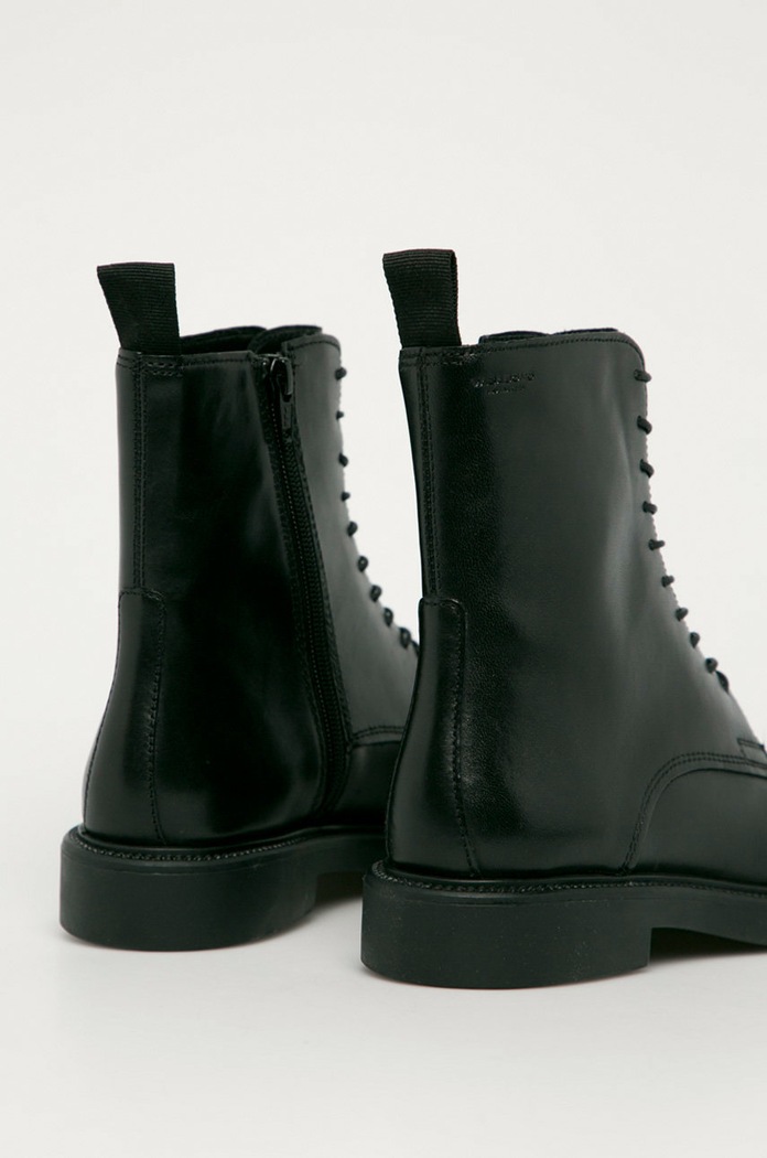 Vagabond Shoemakers - Kožené kotníkové boty Alex W černá 5048.101.20