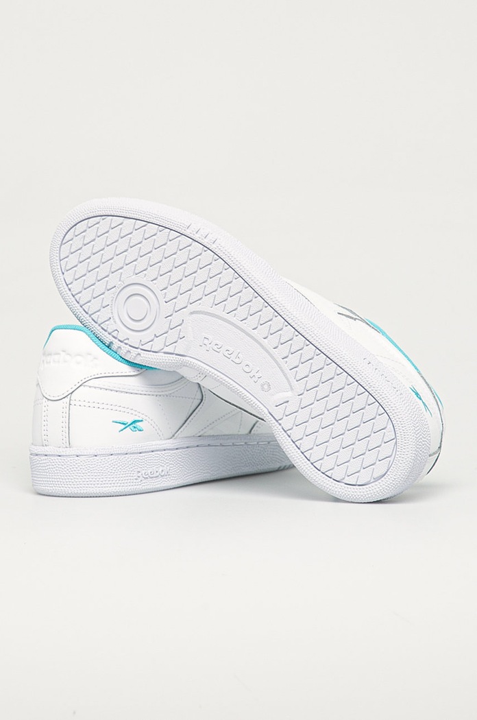 Încălțăminte Reebok Classic - Ghete de piele Club C 85 FV1096 FV1096 alb