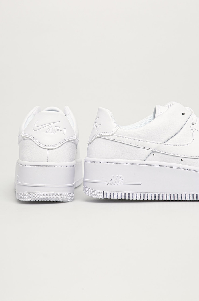 Cipők Nike Sportswear - Bőr cipő W AFI Sage Low AR5339 fehér