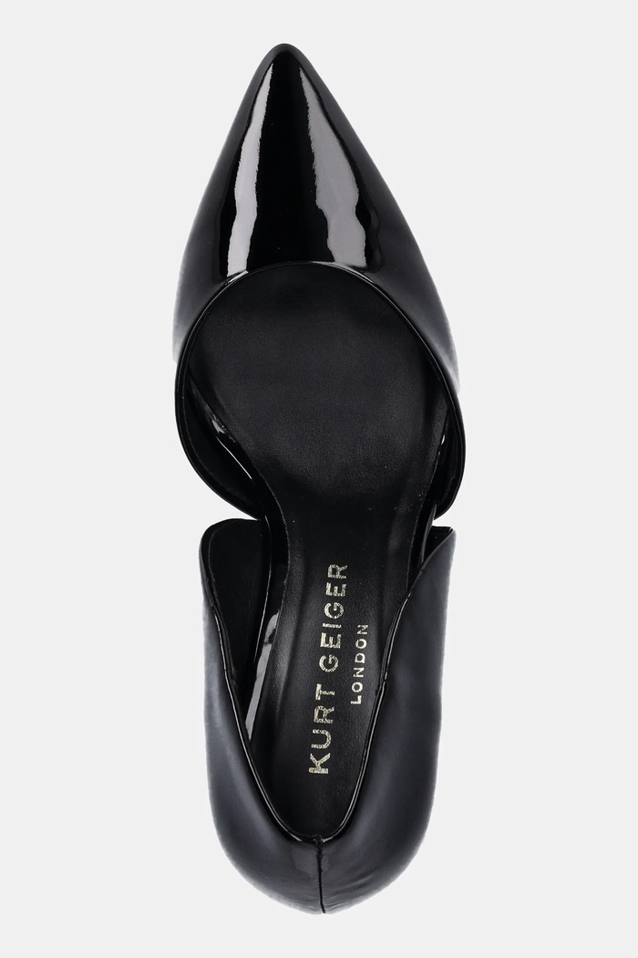 Kožené lodičky Kurt Geiger London Bond 90 čierna 1772700309.00