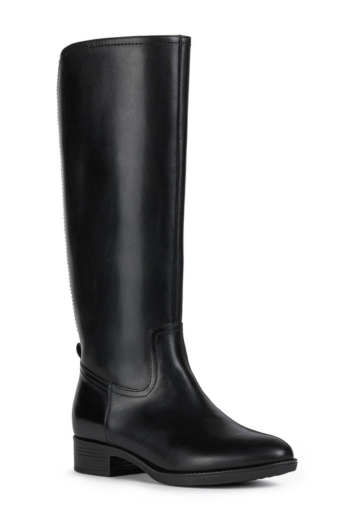 Geox - Bőr csizma D04G1A.00043.FELICITY fekete AW20