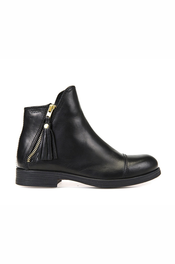 Geox - Cizme de piele neizolat negru J5449C.00043.AGATA