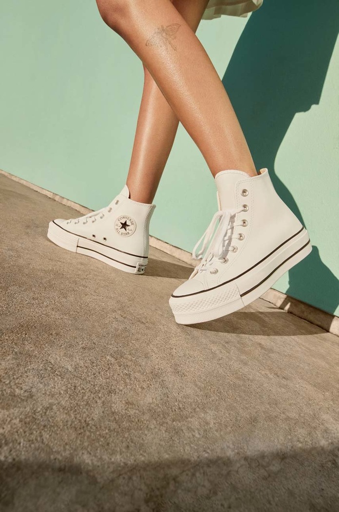 Δερμάτινα ελαφριά παπούτσια Converse Chuck Taylor All Star Lift 561676C