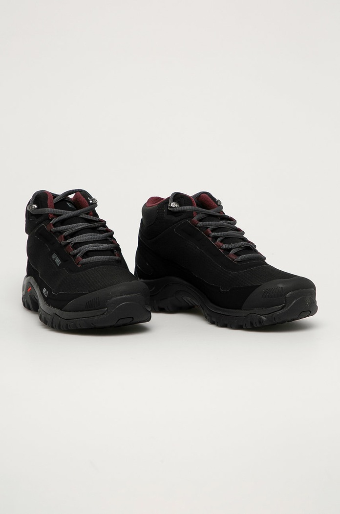 Salomon - Cipő Shelter CS WP W L41110500 fekete AW22