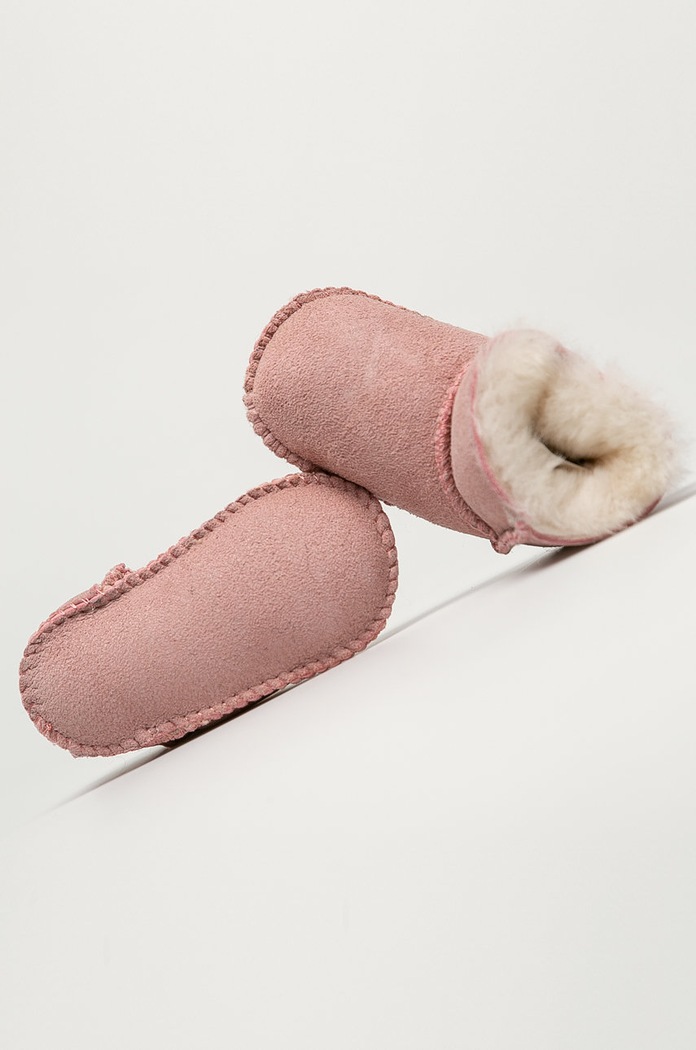 Emu Australia - Detské topánky Baby Bootie ružová B10310.BAB.PNK