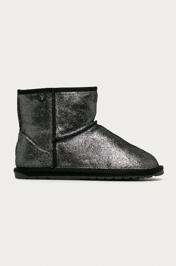 Emu Australia - Detské snehule Wallaby Mini zateplené sivá T12358.BLACK