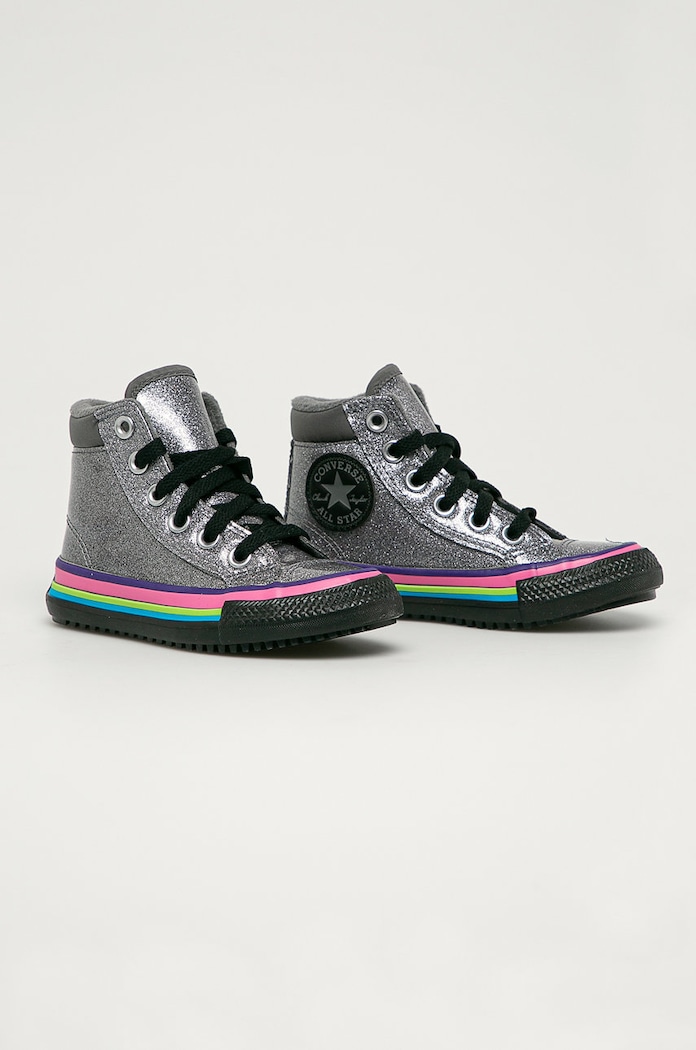 Converse - Detské tenisky 668481C strieborná AW20