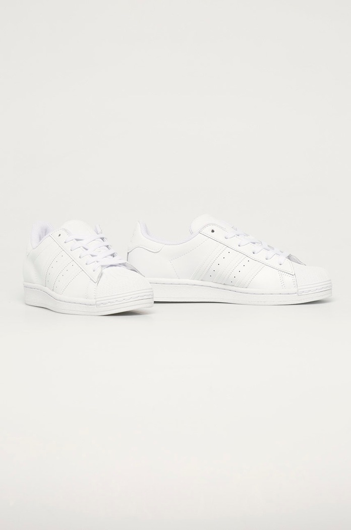 adidas Originals sneakers copii Superstar J EF5399 alb AW25