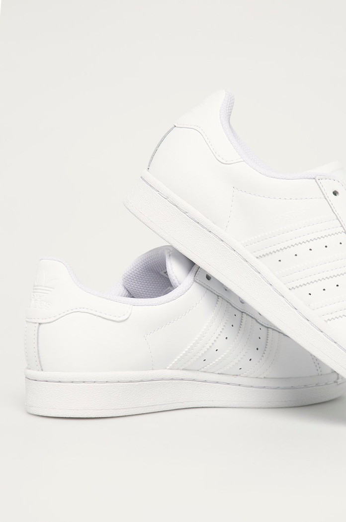 Băieți adidas Originals sneakers copii Superstar J EF5399 alb