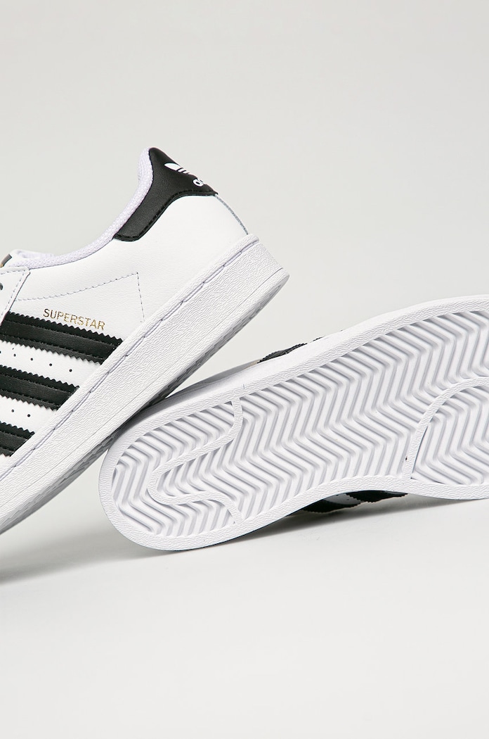 adidas Originals - Dětské kožené boty Superstar FU7714 FU7714 bílá
